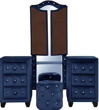 Load image into Gallery viewer, Galaxy Home Sophia Vanity in Blue - Ego Home Furniture