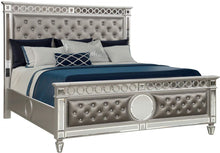 Load image into Gallery viewer, Galaxy Home Symphony King Bed in Silver image