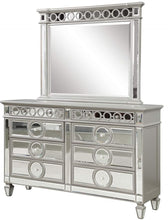 Load image into Gallery viewer, Galaxy Home Symphony 6 Drawer Dresser in Silver
