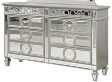 Load image into Gallery viewer, Galaxy Home Symphony 6 Drawer Dresser in Silver image