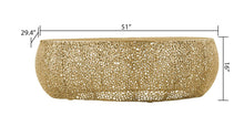 Load image into Gallery viewer, Galaxy Home CT3601-50 Coffee Table in Gold