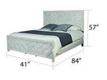 Load image into Gallery viewer, Galaxy Home Denver Twin Bed in Rustik Oak image
