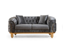 Load image into Gallery viewer, Galaxy Home Vanessa Loveseat in Gray image