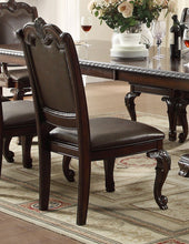 Load image into Gallery viewer, Crown Mark Kiera Dining Side Chair in Rich Brown (Set of 2)