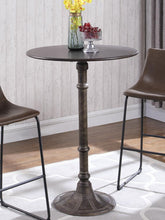 Load image into Gallery viewer, Rustic Dark Russet and Antique Bronze Counter-Height  Table - Ego Home Furniture