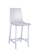 Load image into Gallery viewer, Everyday Contemporary Clear and Chrome Bar Stool - Ego Home Furniture