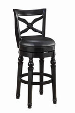 Load image into Gallery viewer, Traditional Black Swivel Bar Stool - Ego Home Furniture
