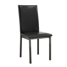 Load image into Gallery viewer, Garza Black Upholstered Side Chair - Ego Home Furniture