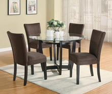 Load image into Gallery viewer, Bloomfield Cappuccino Round Dining Table Base - Ego Home Furniture