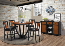 Load image into Gallery viewer, Boyer Transitional Amber and Black Counter-Height Chair - Ego Home Furniture