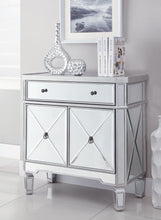 Load image into Gallery viewer, Transitional Mirror and Silver Wine Cabinet - Ego Home Furniture