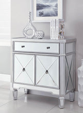 Load image into Gallery viewer, Transitional Mirror and Silver Wine Cabinet - Ego Home Furniture