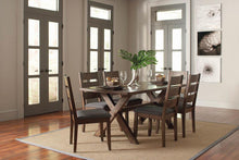 Load image into Gallery viewer, Alston Rustic Knotty Nutmeg Dining Table
