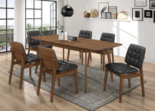 Load image into Gallery viewer, Redbridge Mid-Century Modern Natural Walnut Dining Table - Ego Home Furniture