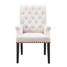 Load image into Gallery viewer, Weber Traditional Smokey Black Upholstered armchair - Ego Home Furniture