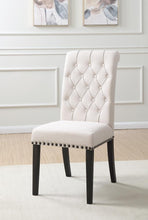 Load image into Gallery viewer, Weber Traditional Smokey Black Upholstered Side Chair - Ego Home Furniture
