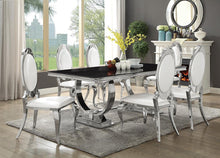 Load image into Gallery viewer, Antoine Hollywood Glam Silver Dining Table - Ego Home Furniture