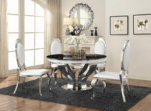 Load image into Gallery viewer, Anchorage Hollywood Glam Silver Dining Table
