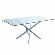 Load image into Gallery viewer, Nathan Contemporary Chrome Dining Table - Ego Home Furniture