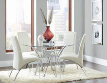 Load image into Gallery viewer, Ophelia Contemporary White Dining Chair - Ego Home Furniture