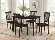 Load image into Gallery viewer, Oakdale Casual Cappuccino Five-Piece Dinette Set - Ego Home Furniture