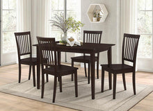 Load image into Gallery viewer, Oakdale Casual Cappuccino Five-Piece Dinette Set - Ego Home Furniture