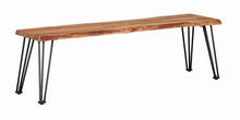 Load image into Gallery viewer, Industrial Natural Acacia Dining Bench - Ego Home Furniture