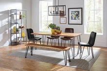 Load image into Gallery viewer, Industrial Natural Acacia Dining Bench - Ego Home Furniture