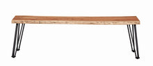 Load image into Gallery viewer, Industrial Natural Acacia Dining Bench - Ego Home Furniture