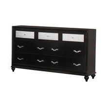 Load image into Gallery viewer, Barzini Seven-Drawer Dresser With Metallic Drawer Front
