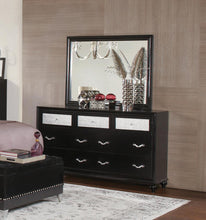 Load image into Gallery viewer, Barzini Black Dresser Mirror - Ego Home Furniture