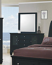 Load image into Gallery viewer, Sandy Beach Black Dresser Mirror - Ego Home Furniture