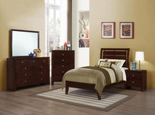 Load image into Gallery viewer, Serenity Twin Bed Rich Merlot - Ego Home Furniture