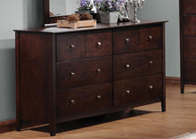 Load image into Gallery viewer, Tia Cappuccino Six-Drawer Dresser - Ego Home Furniture