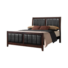 Load image into Gallery viewer, Carlton Transitional Cappuccino Eastern King Bed - Ego Home Furniture