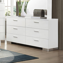 Load image into Gallery viewer, Felicity Contemporary Six-Drawer Dresser - Ego Home Furniture