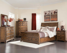Load image into Gallery viewer, Elk Grove Rustic Vintage Bourbon Eastern King Bed - Ego Home Furniture