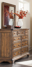 Load image into Gallery viewer, Elk Grove Rustic Rectangular Dresser Mirror - Ego Home Furniture