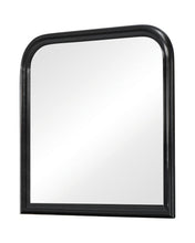Load image into Gallery viewer, Louis Philippe Black Square Dresser Mirror With Rounded Edges - Ego Home Furniture