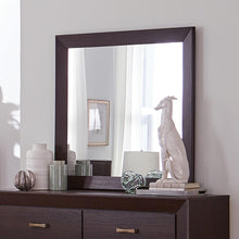 Load image into Gallery viewer, Fenbrook Dark Cocoa Rectangular Dresser Mirror - Ego Home Furniture