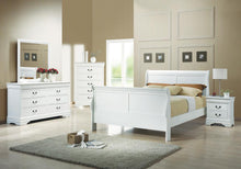 Load image into Gallery viewer, Louis Philippe Traditional Youth White Full Bed - Ego Home Furniture