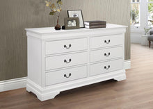 Load image into Gallery viewer, Louis Philippe White Six-Drawer Dresser - Ego Home Furniture