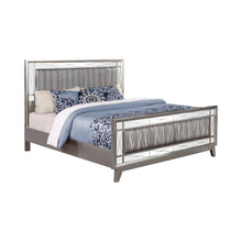 Load image into Gallery viewer, Leighton Contemporary Metallic Full Bed - Ego Home Furniture