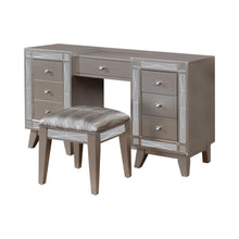 Load image into Gallery viewer, Leighton Contemporary Vanity Desk and Stool - Ego Home Furniture