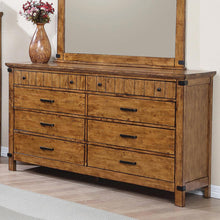 Load image into Gallery viewer, Brenner Rustic Honey Eight-Drawer Dresser - Ego Home Furniture