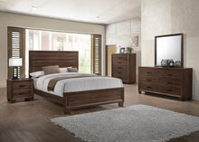 Load image into Gallery viewer, Brandon Transitional Medium Brown Eastern King Bed - Ego Home Furniture