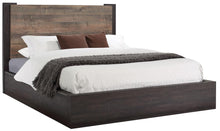 Load image into Gallery viewer, Weathered Oak and Rustic Coffee Queen Bed
