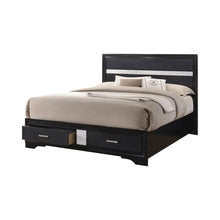 Load image into Gallery viewer, Miranda Contemporary Black Queen Bed - Ego Home Furniture