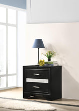 Load image into Gallery viewer, Miranda Transitional Black Nightstand - Ego Home Furniture