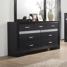 Load image into Gallery viewer, Miranda Transitional Black Seven-Drawer Nightstand - Ego Home Furniture